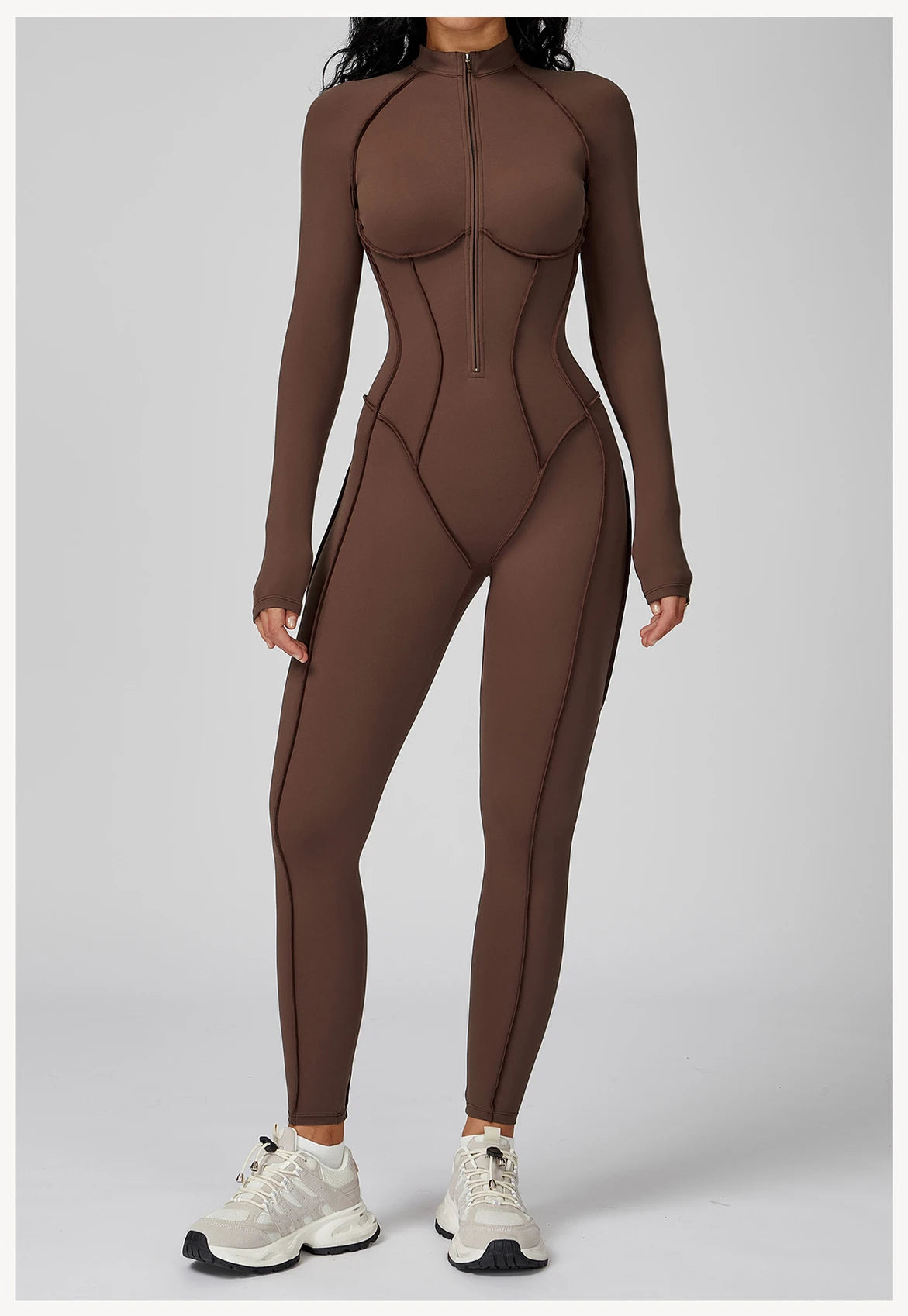 Contrast Long Sleeve Bodysuit