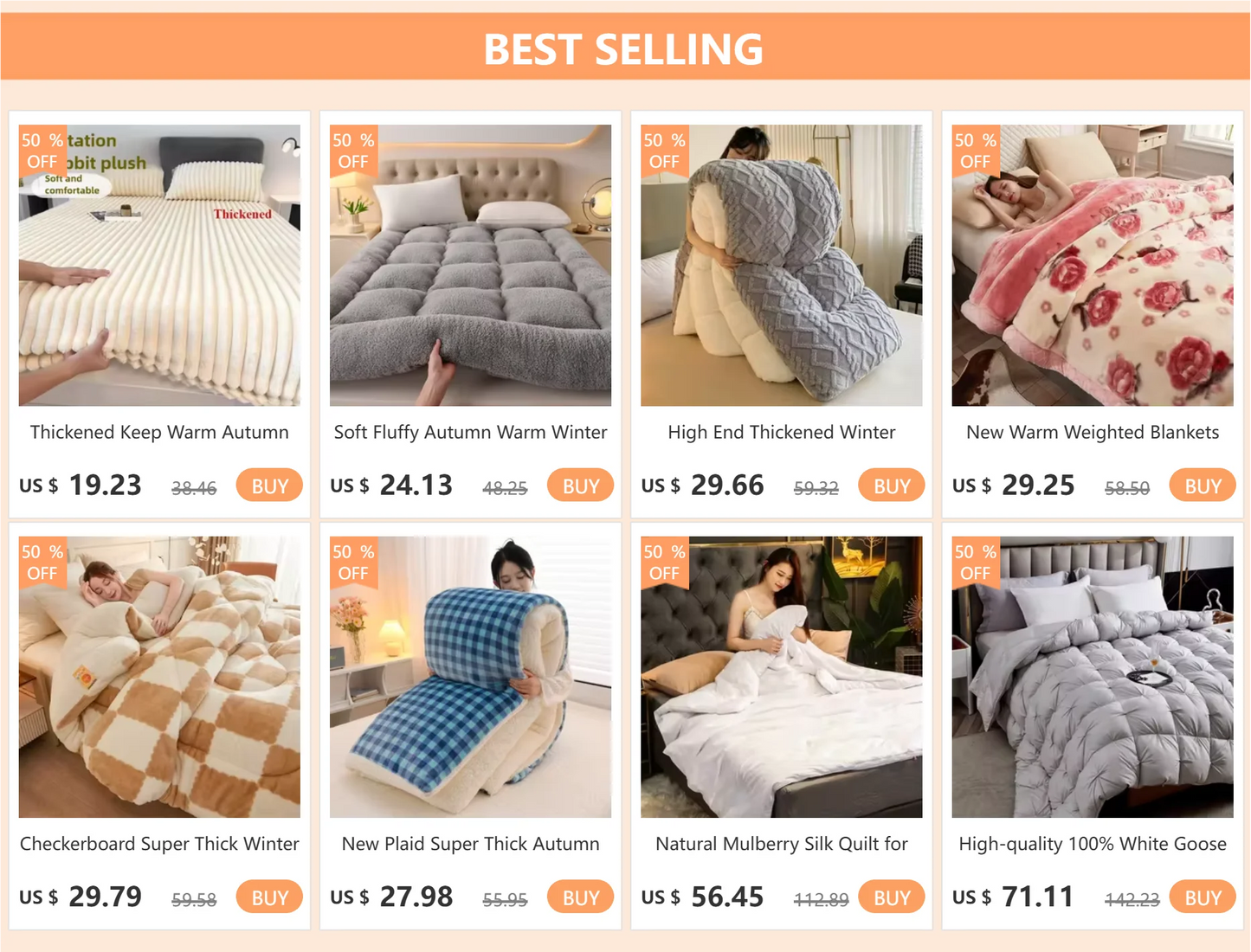 Thickened Wide Striped Flannel Blanket