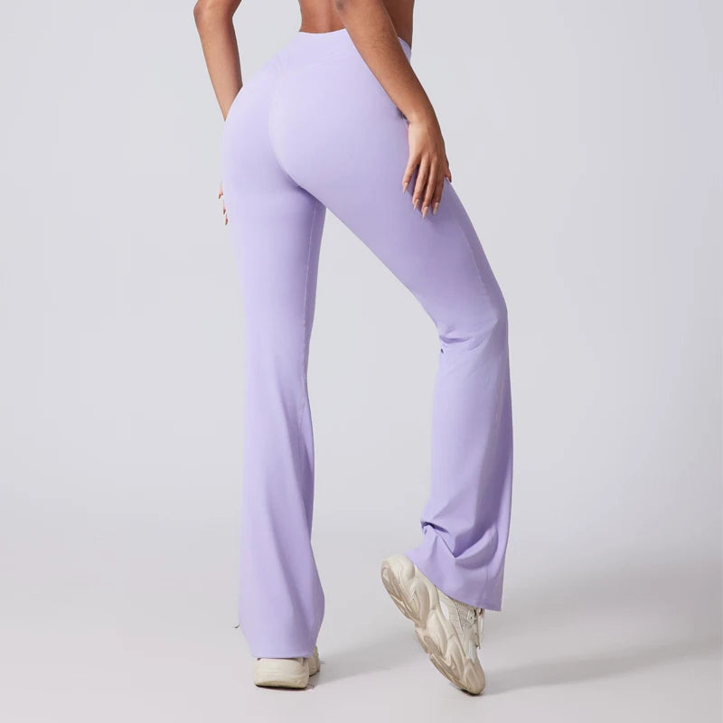 Hip Lifting Flared Leggings