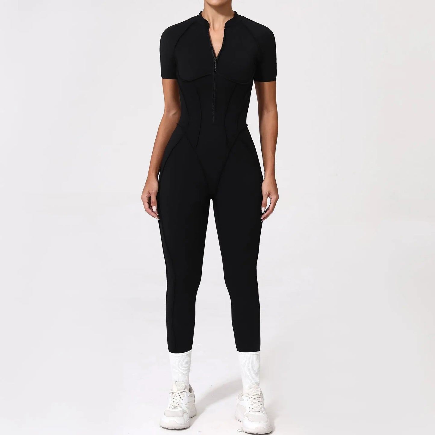 Backless Contrast Jumpsuit Long or Short options