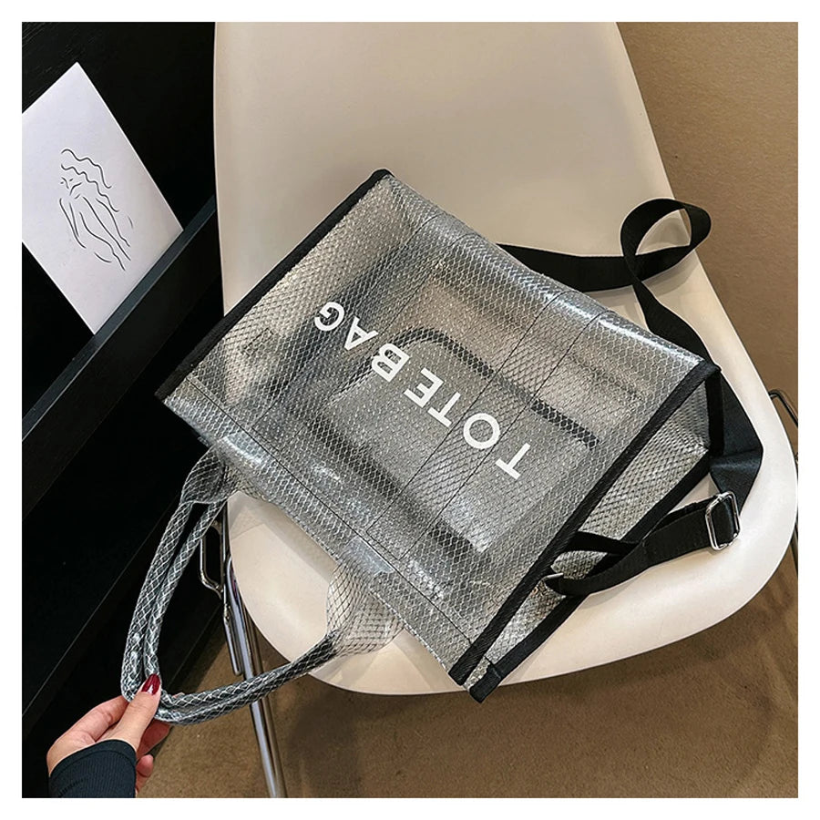 PVC Transparent Tote Bag
