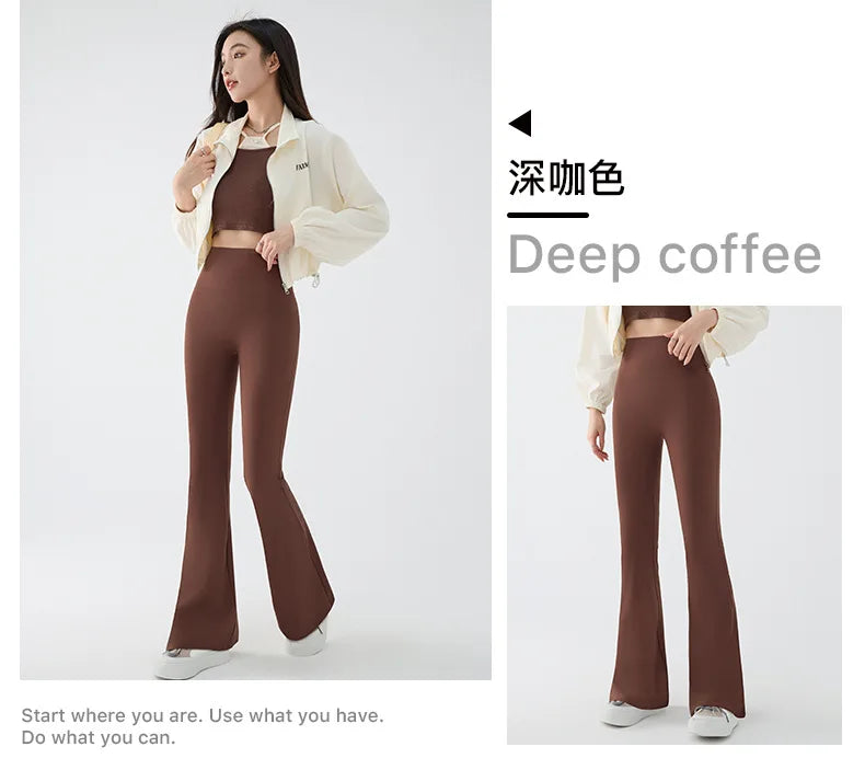Waist Flared Shark Pants