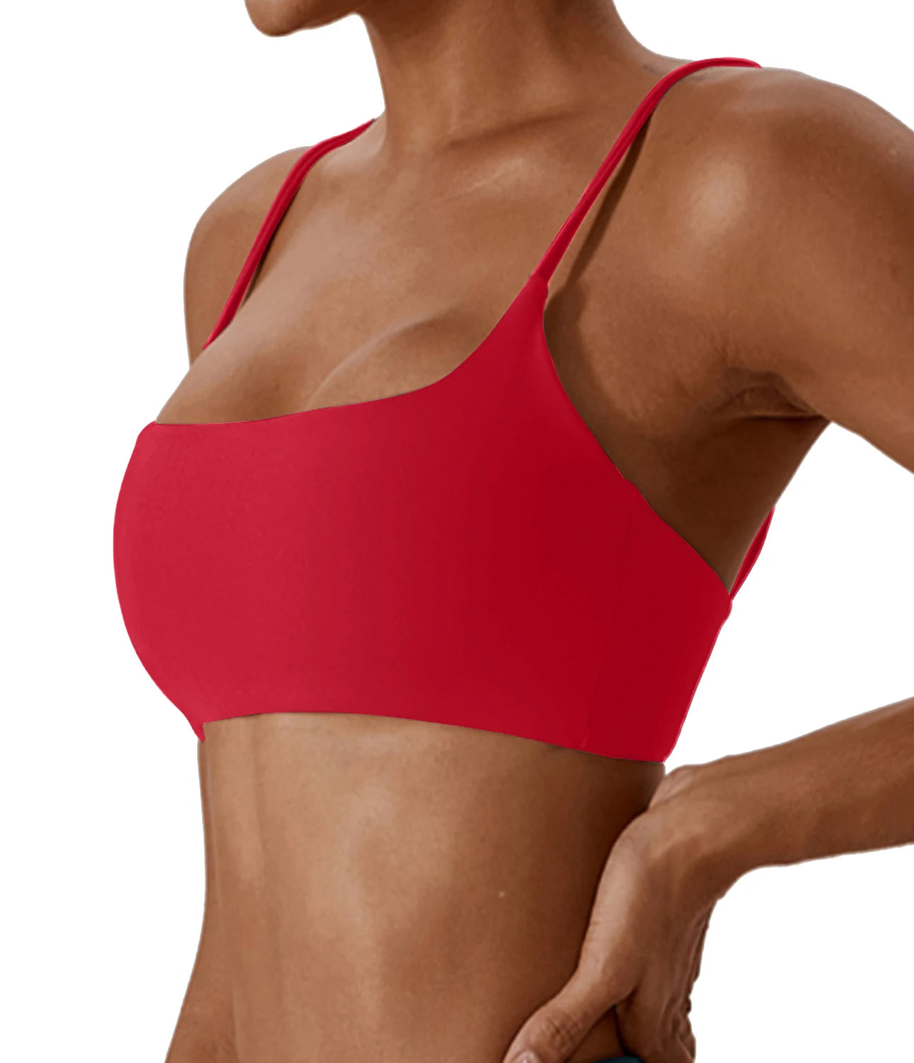 Square neck Sports Bra