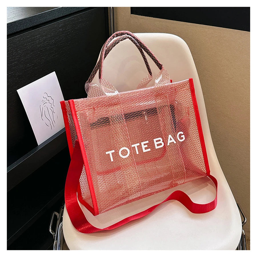 PVC Transparent Tote Bag