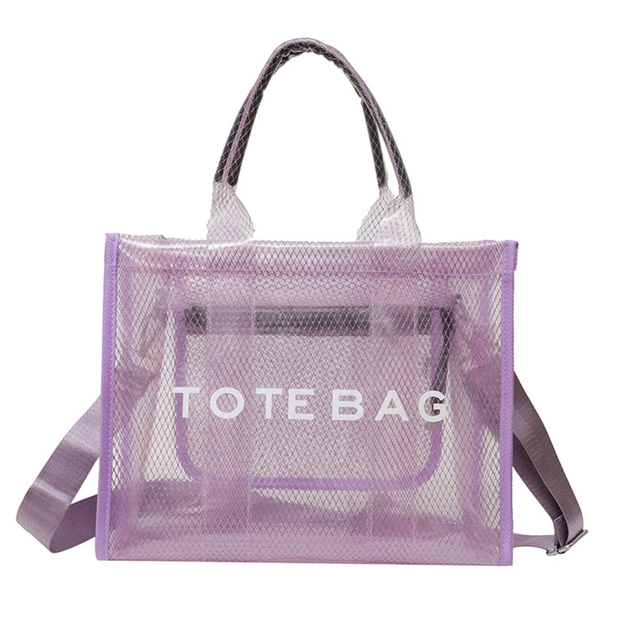 PVC Transparent Tote Bag