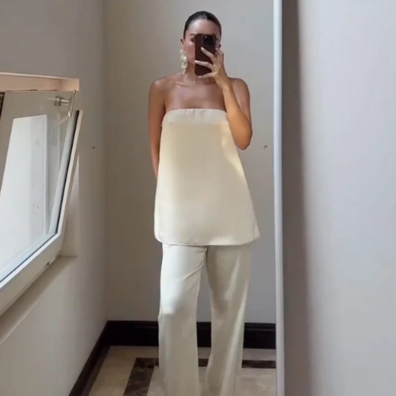 Satin Pants Set (Sold Separately)