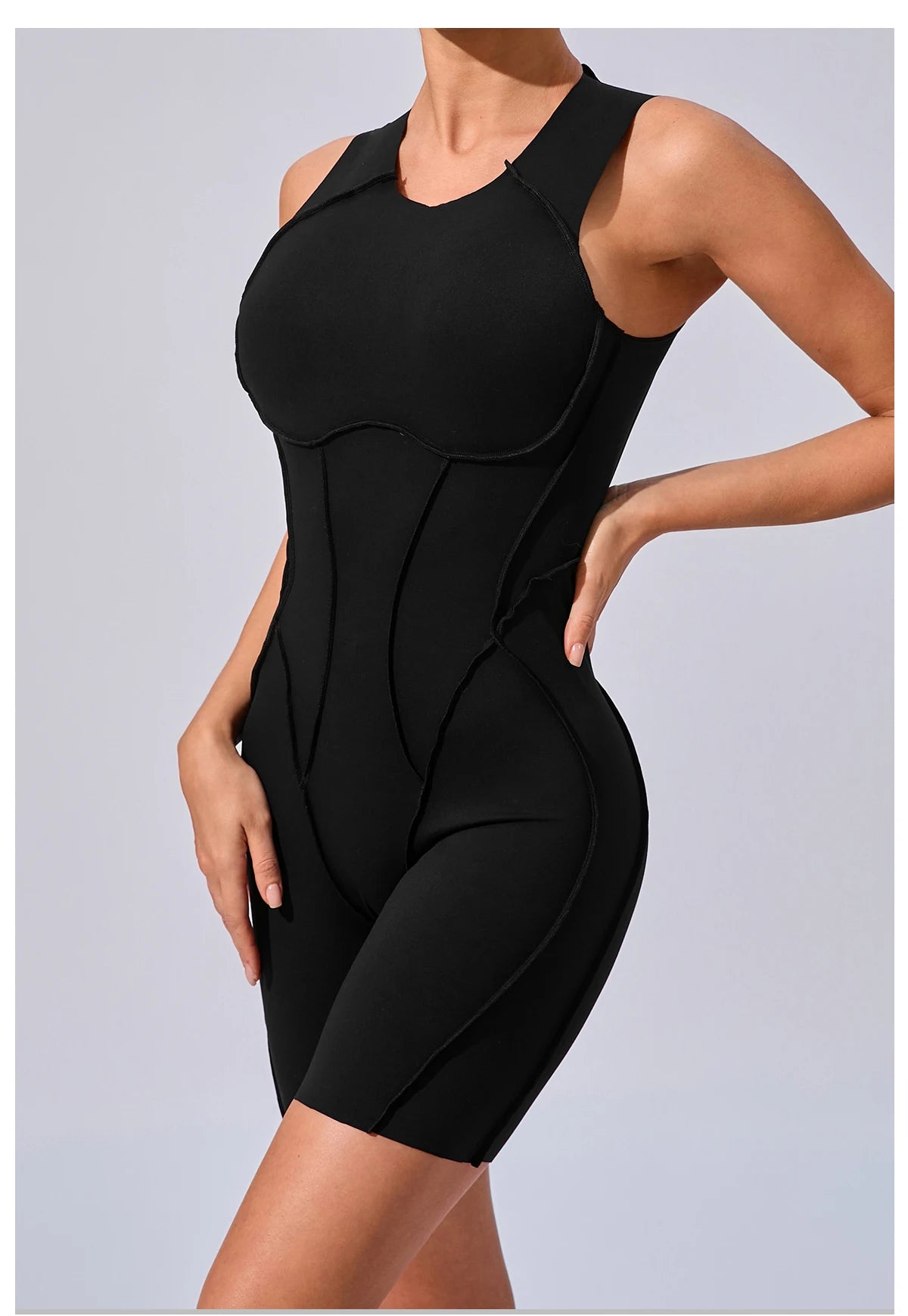 Seamed Bodysuit