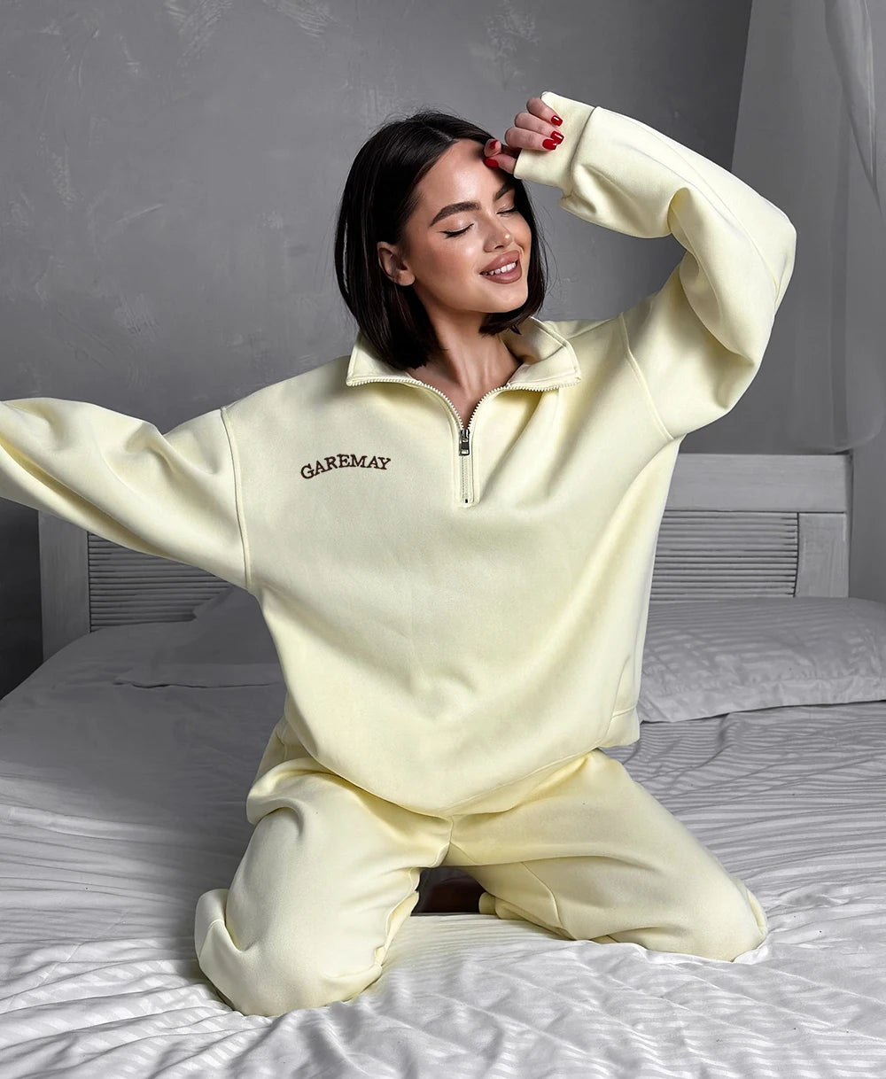 Cotton Oversize Tracksuit