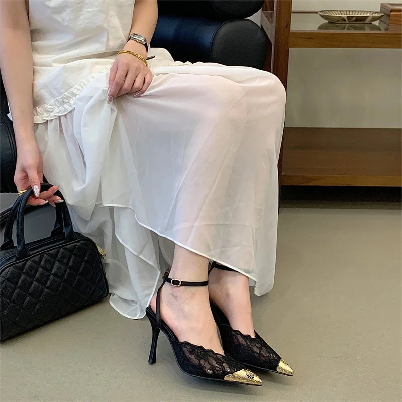 Lace Pumps