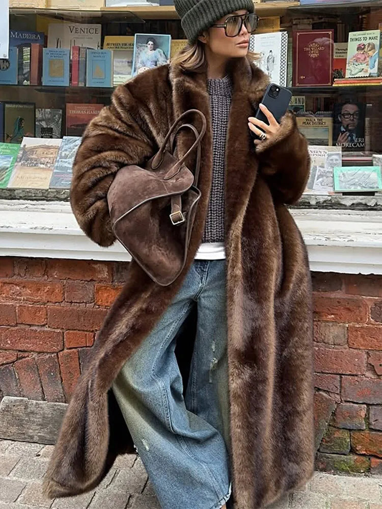 Faux Fur Coat
