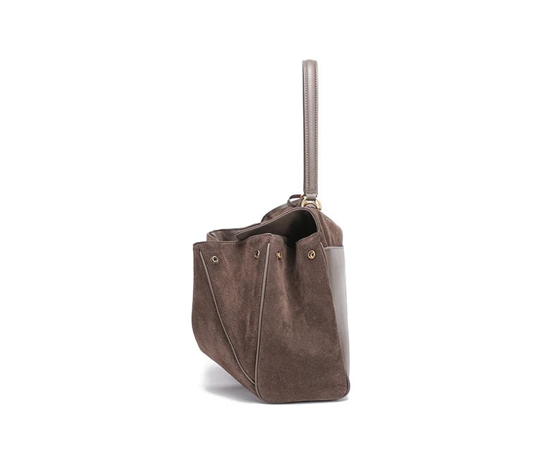 Suede genuine leather Bag