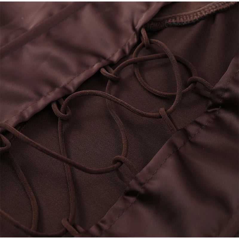 Silk Corset Top