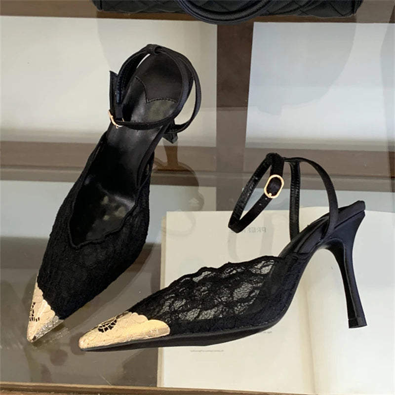 Lace Pumps
