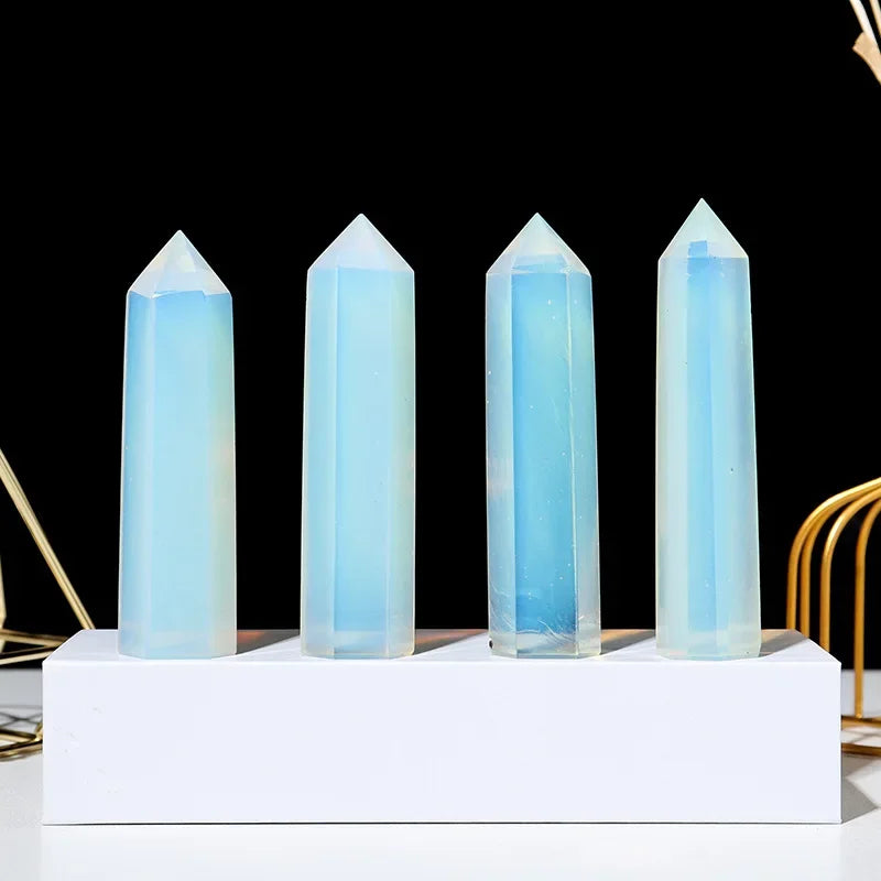 Natural Stone and Crystals Pyramids