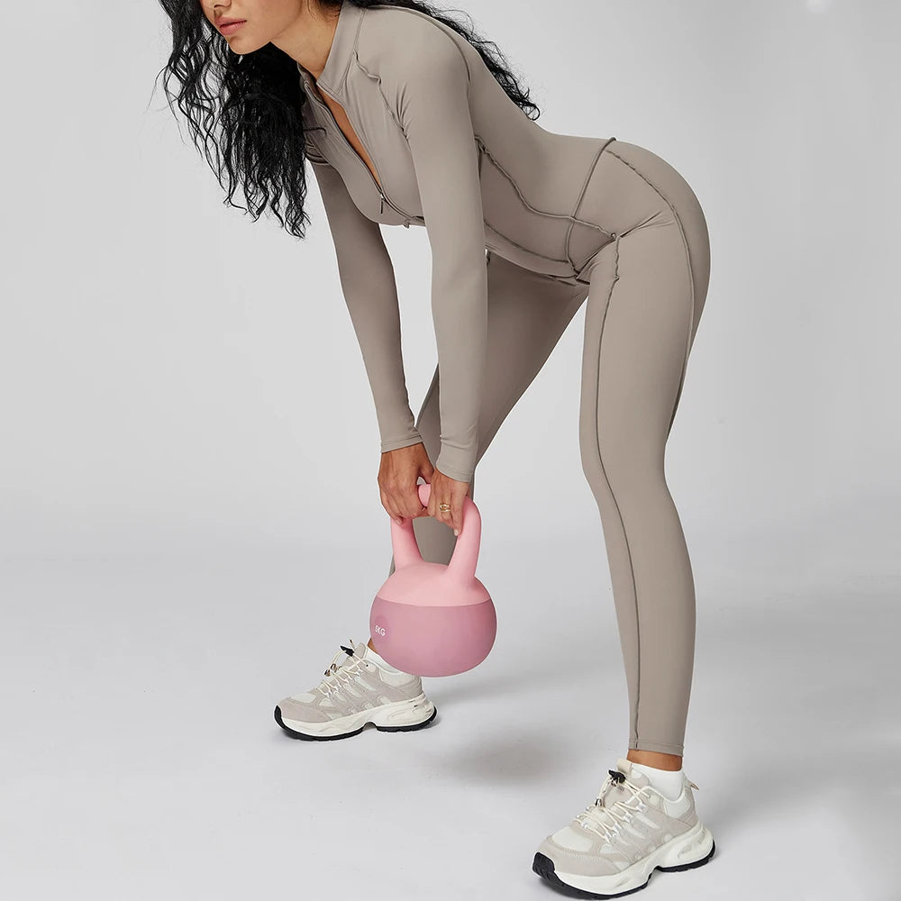 Contrast Long Sleeve Bodysuit