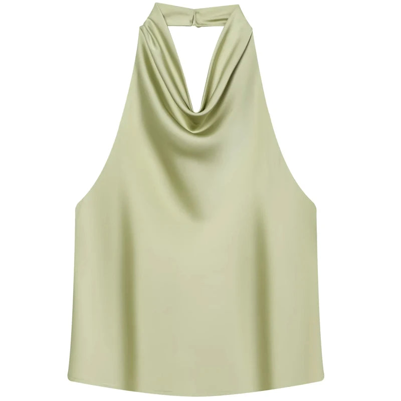 Satin Halter