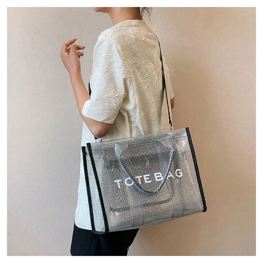 PVC Transparent Tote Bag