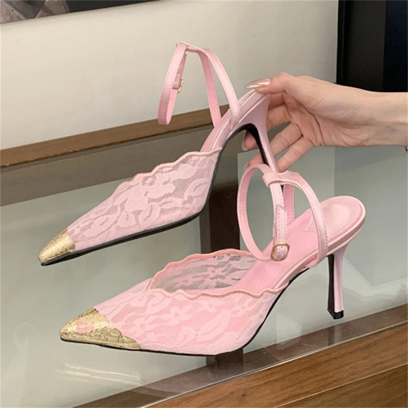 Lace Pumps