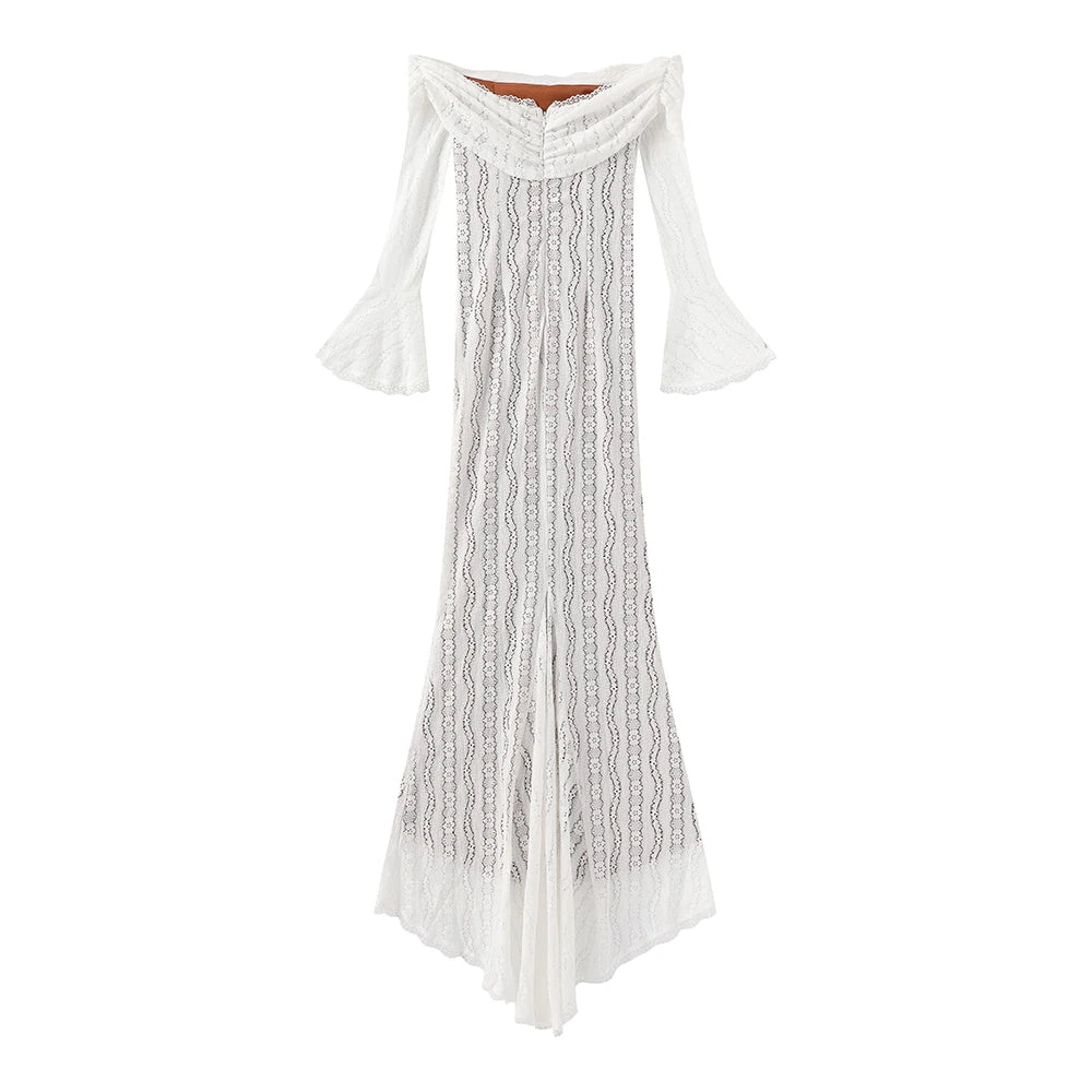 Lace Long Sleeve Maxi Dress or Mini