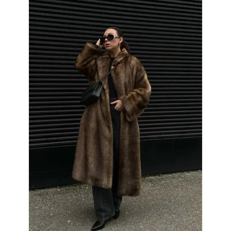 Faux Fur Coat