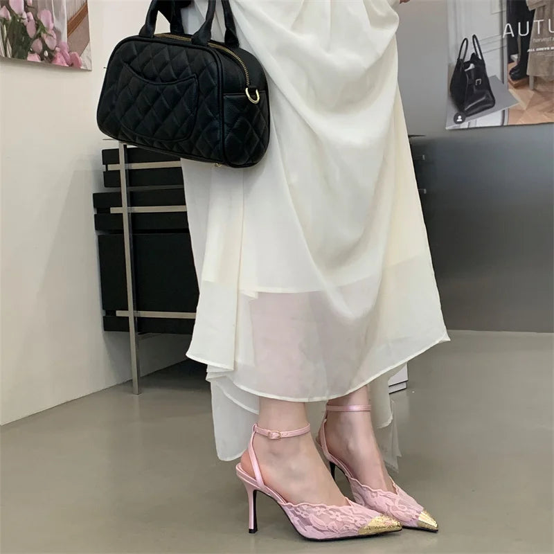 Lace Pumps