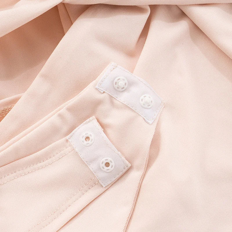 Hollowed Out Short Sleeve Mini