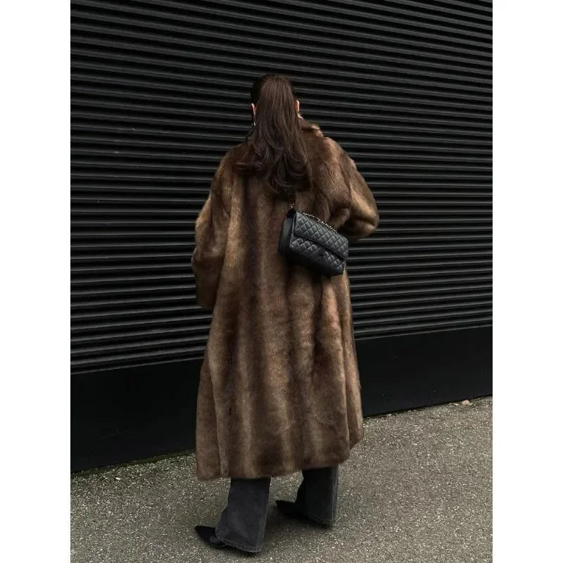 Faux Fur Coat