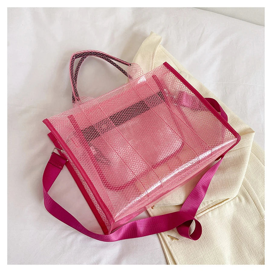 PVC Transparent Tote Bag