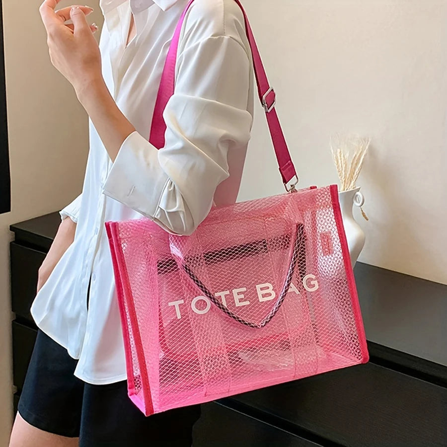 PVC Transparent Tote Bag