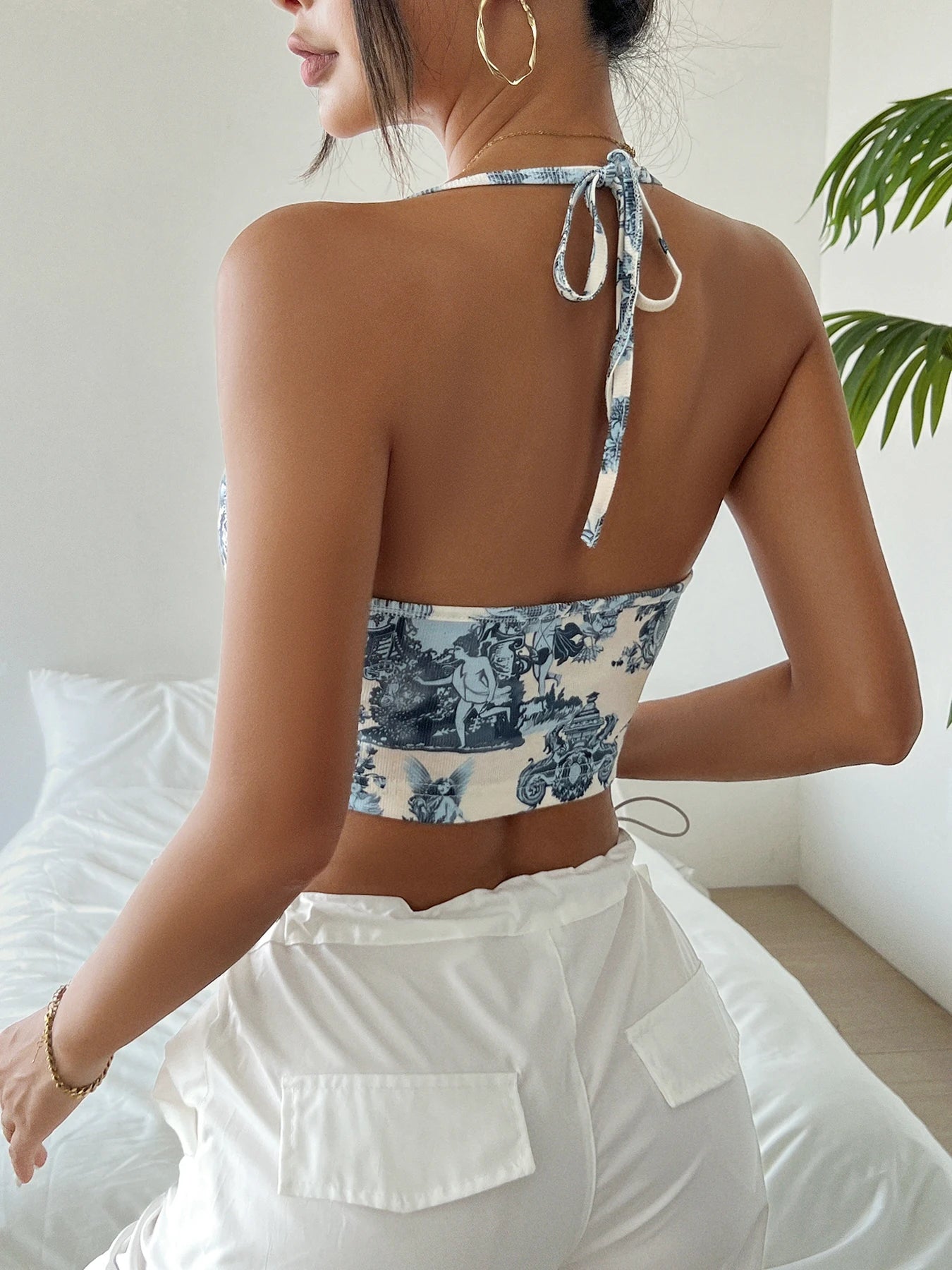 Angel Camisole Crop Top