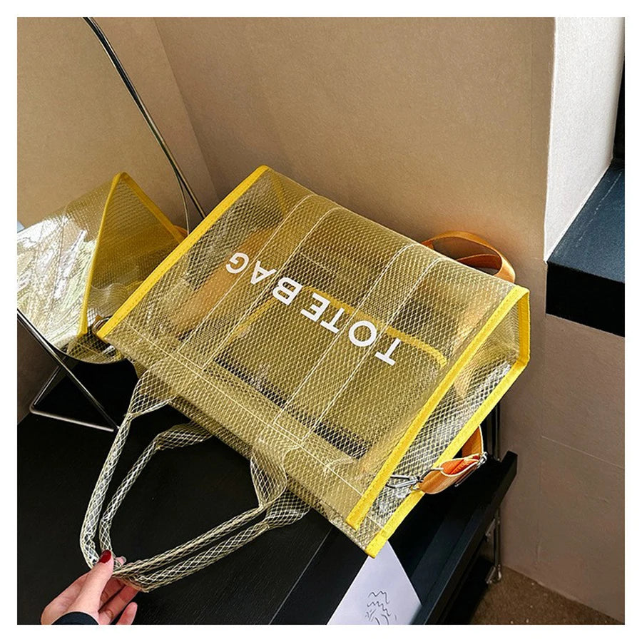 PVC Transparent Tote Bag