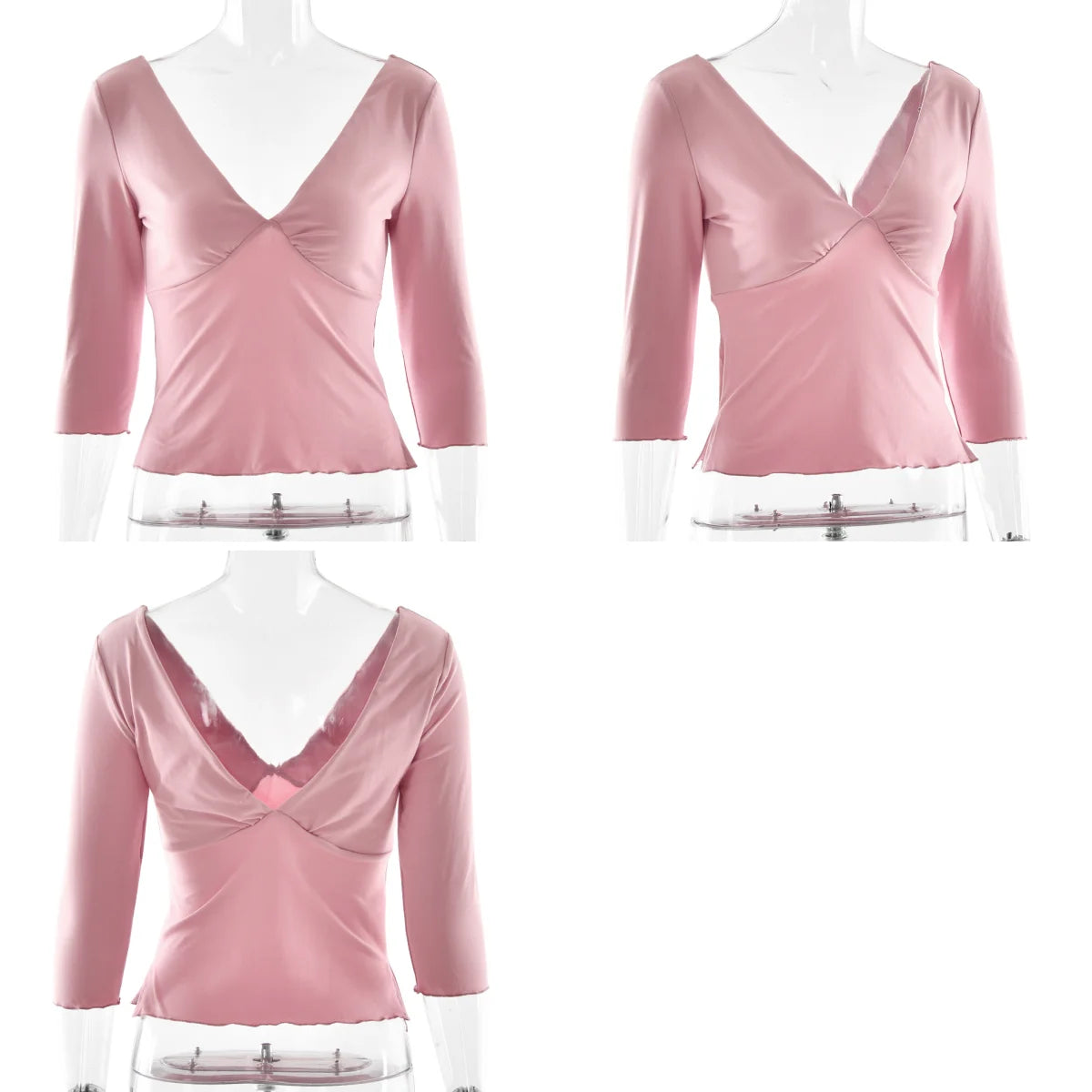 Deep V Quater Sleeve