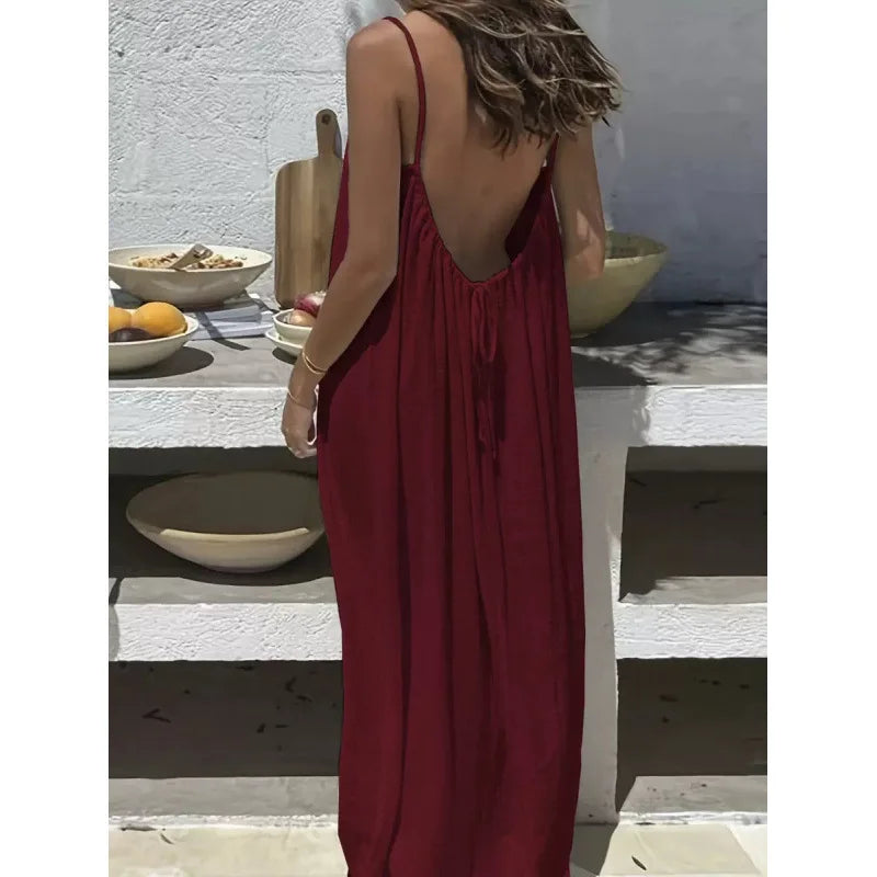 Breazy Backless Dress