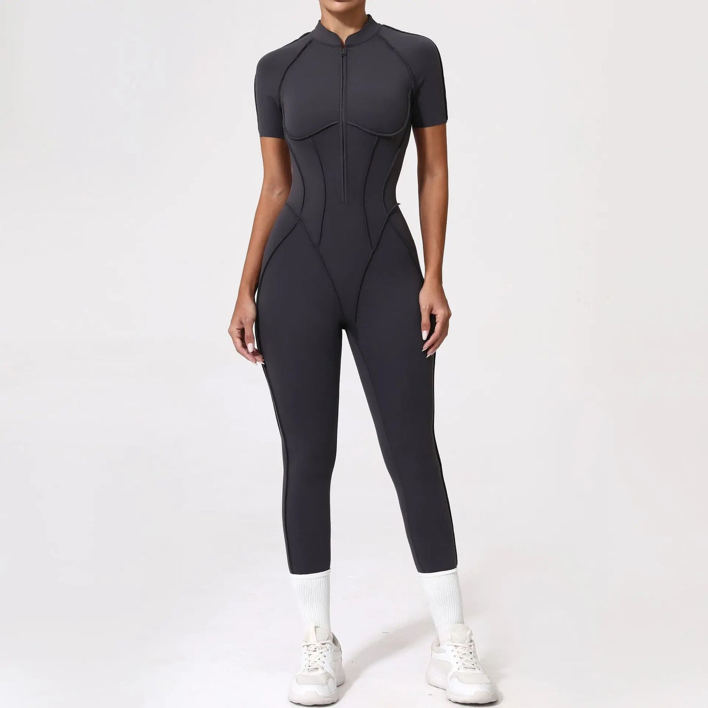 Backless Contrast Jumpsuit Long or Short options