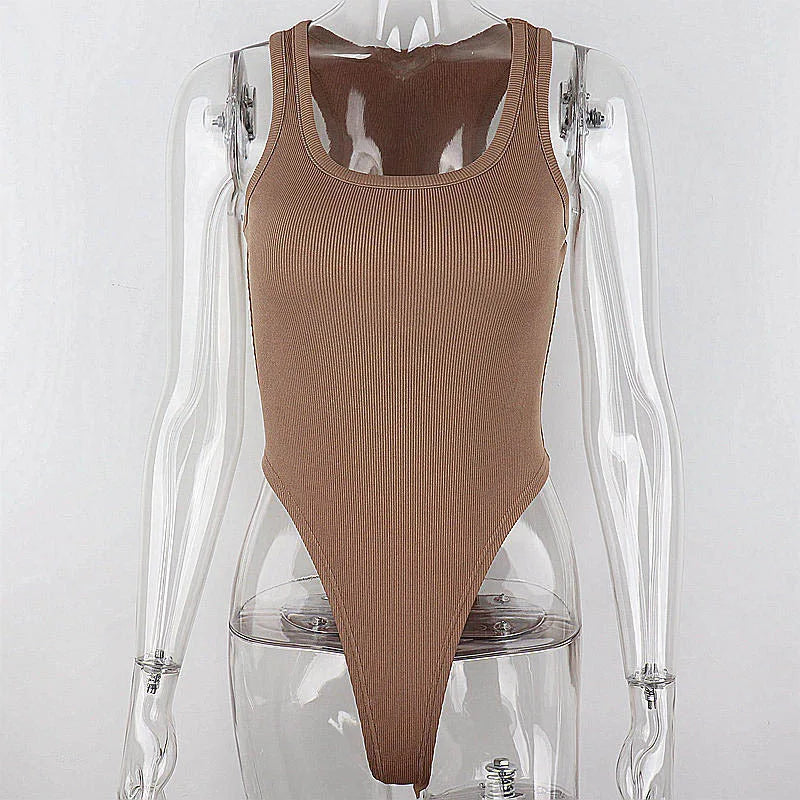 Ribbed Bodysuit
