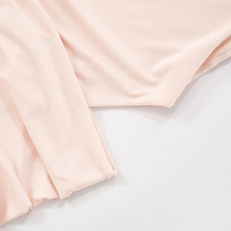 Hollowed Out Short Sleeve Mini