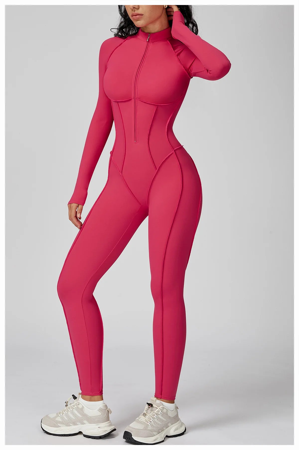 Contrast Long Sleeve Bodysuit