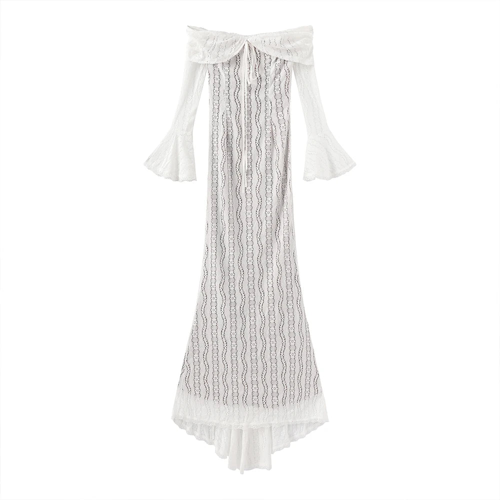Lace Long Sleeve Maxi Dress or Mini