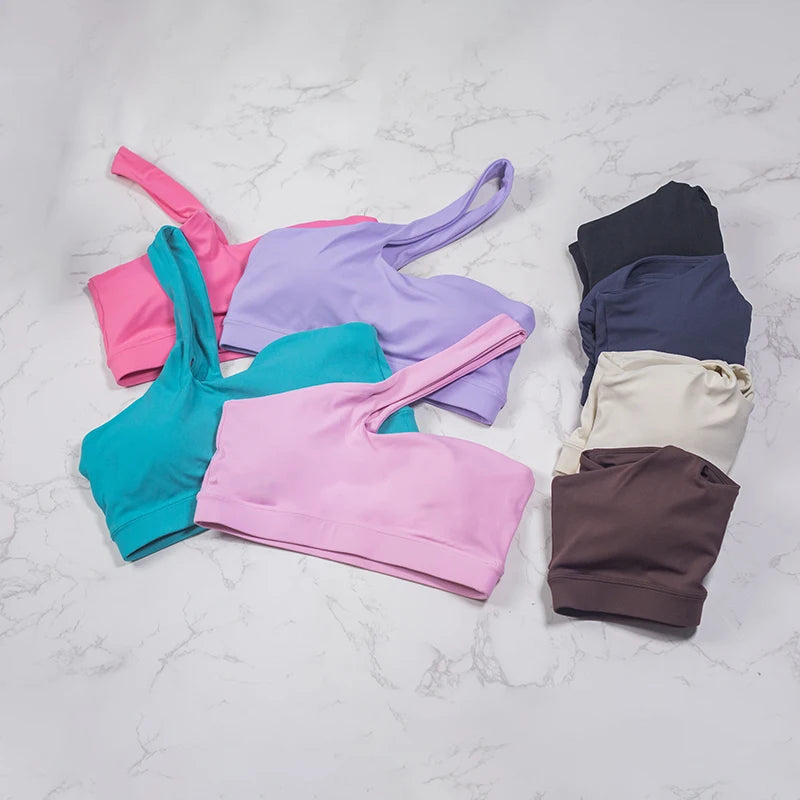 One-Shoulder Sports Bra