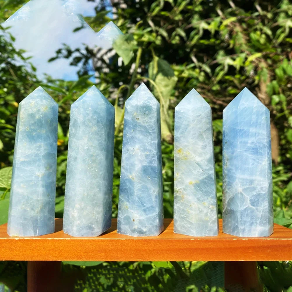 Natural Stone and Crystals Pyramids