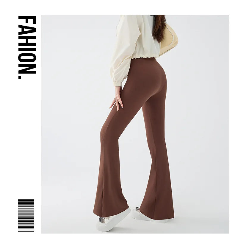 Waist Flared Shark Pants