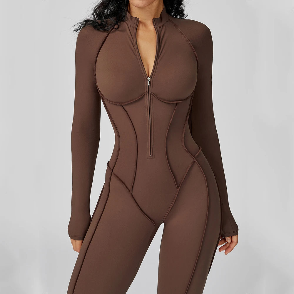 Contrast Long Sleeve Bodysuit