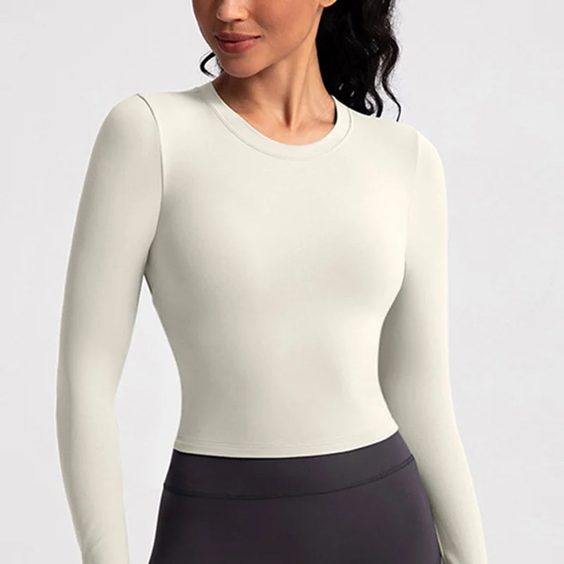 Breathable Backless Sports Crop