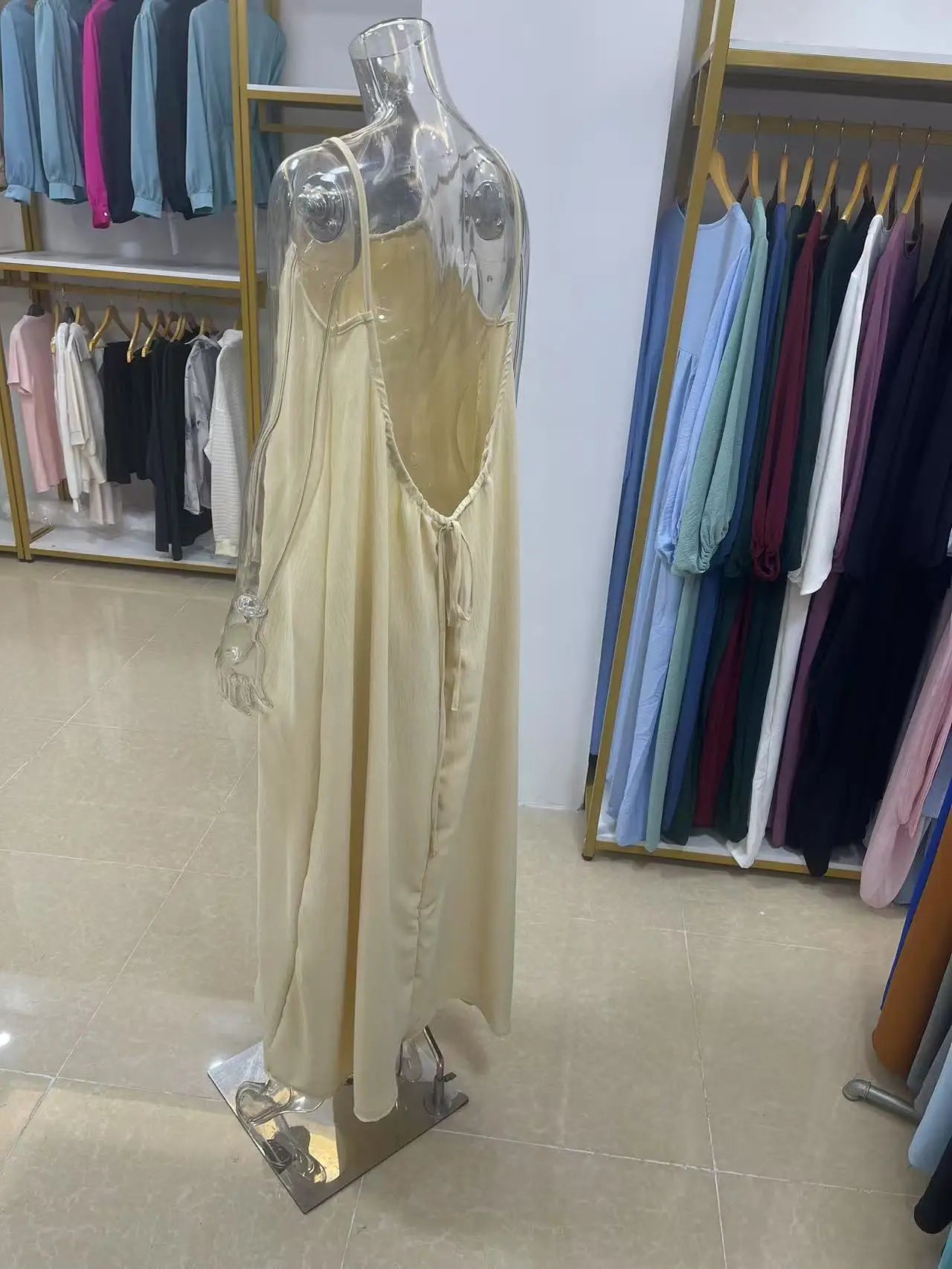 Breazy Backless Dress