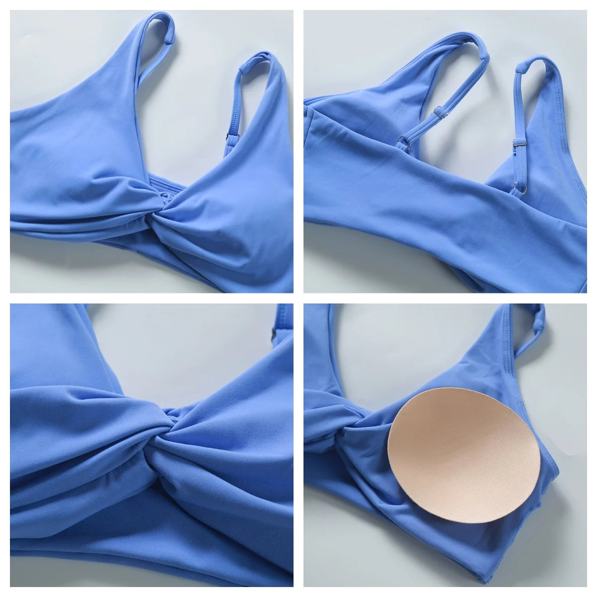 Front Twist Sports Bra