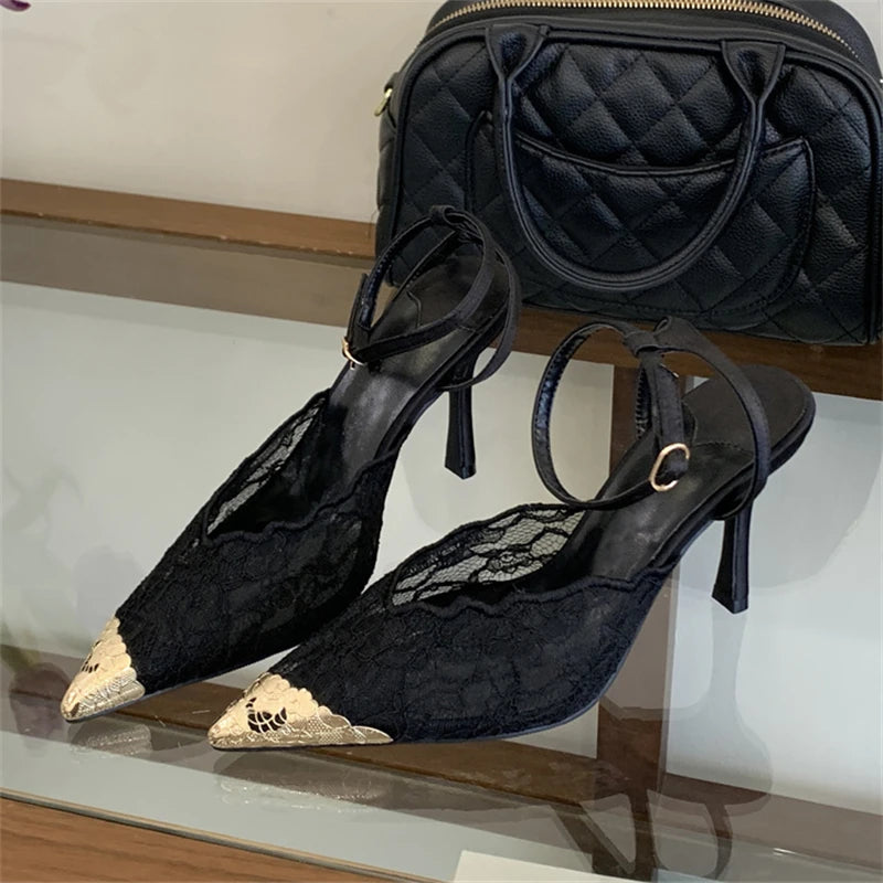 Lace Pumps
