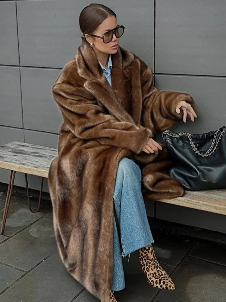 Faux Fur Coat