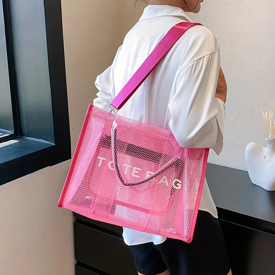 PVC Transparent Tote Bag