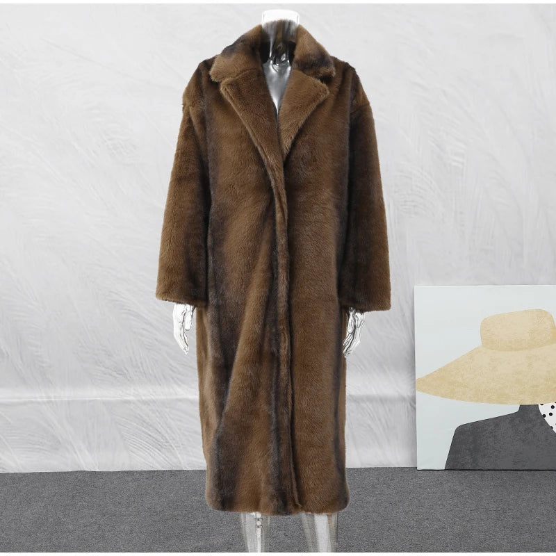 Faux Fur Coat