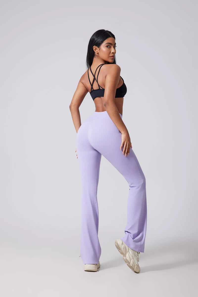 Hip Lifting Flared Leggings